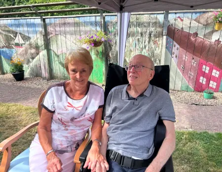 A wonderful summer afternoon in the garden!