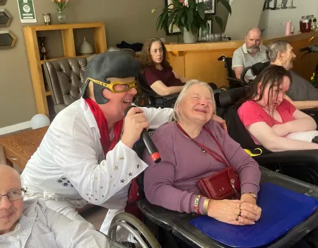DJ Hilly Rocks the Care Home Again!