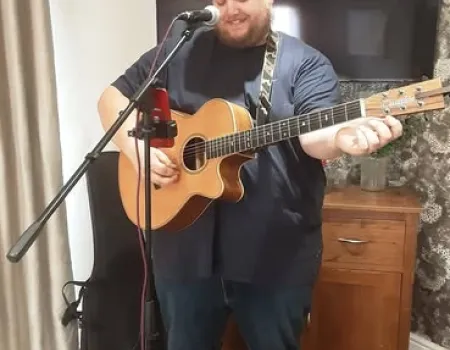 Aaron's guitar Performance