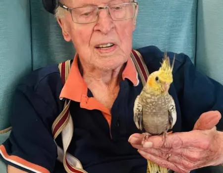 Performing pets visit 