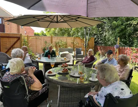 Pimms in the sun