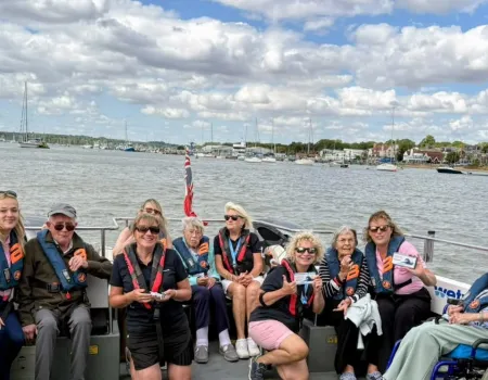 A wonderful afternoon on The Solent