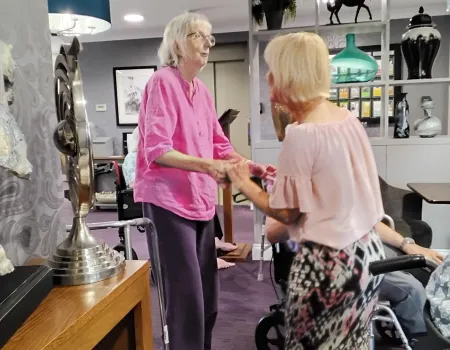 Boots 'n' Strings play for the Residents
