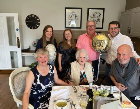 Celebrating Irene's 100th Birthday