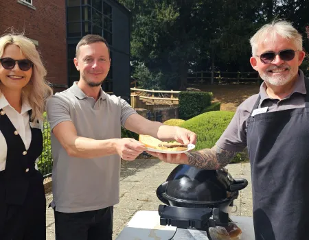 Summer BBQ Brings Everyone Together at Elm Bank 