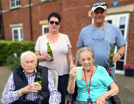 Summer BBQ Brings Everyone Together at Elm Bank 