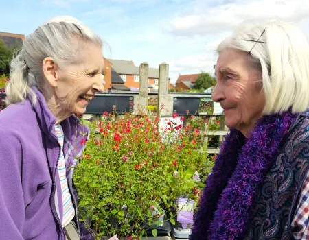 Resident Enjoyed a Blooming Community Outing