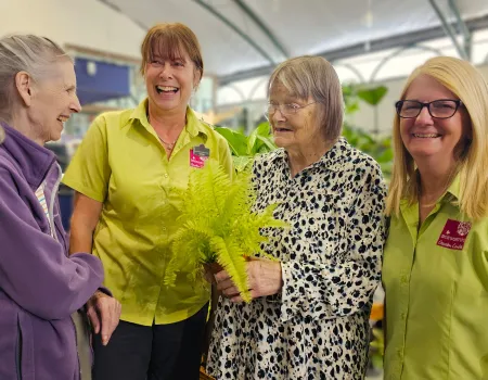 Resident Enjoyed a Blooming Community Outing