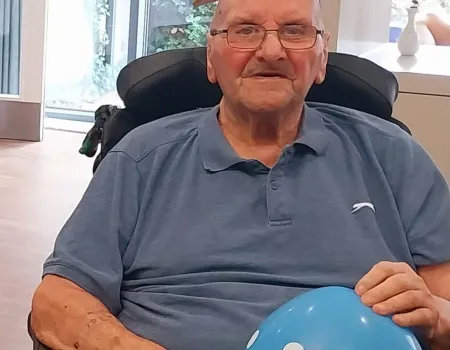 Fun times with balloon table tennis