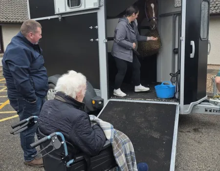 A very special visit 