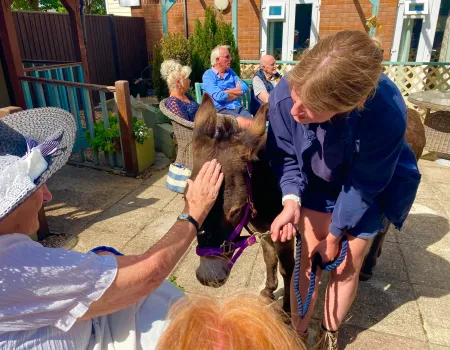 A very special visit to Orchard House!