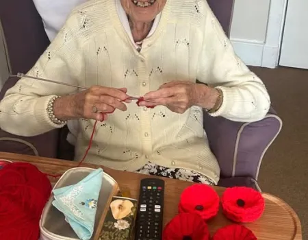 Knit, natter and remember