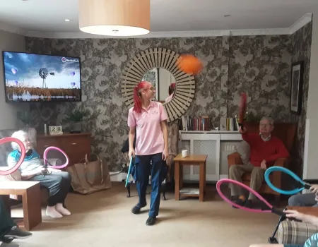  Balloon Tennis at the Mount
