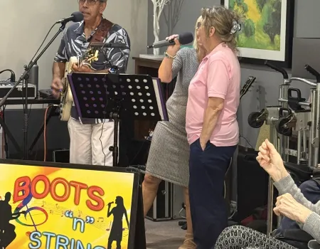 Singing, Dancing and Smiles at Longueville Court