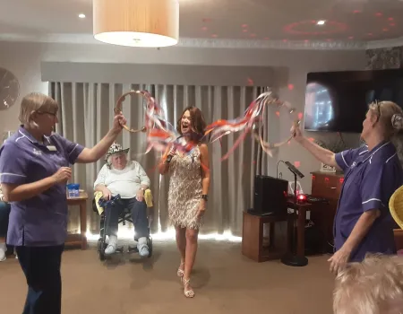  Dancing, singing, smiles and laughter echoing throughout the home
