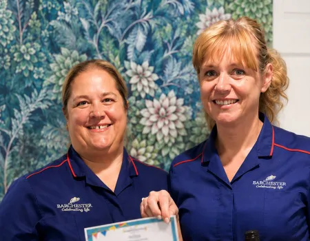 Employee of the Month for Rachel!