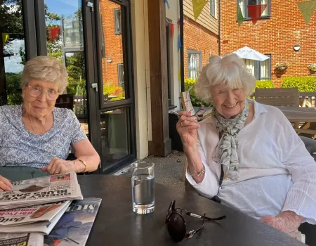Friendship and Life Enrichment moments
