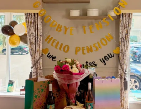 Happy retirement Heather