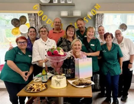 Happy retirement Heather