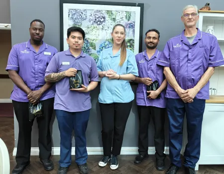 Hilton Park Team raid the cleaning cupboard to support & celebrate Housekeeping Week