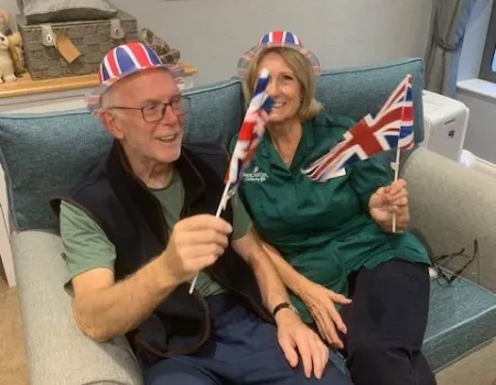 We had a wonderful evening celebrating “The last night of the proms”