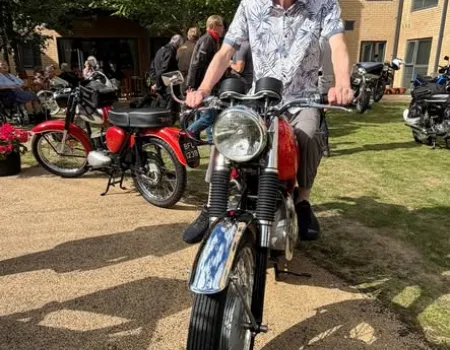Vintage Motorcycle Club Visit 