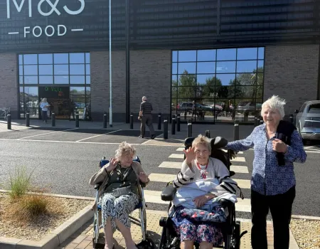 Marks and Spencer visit