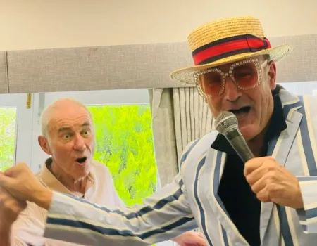 An afternoon of music, laughter and a little bit of craziness! 
