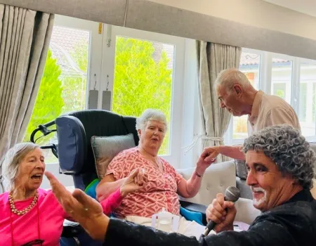 An afternoon of music, laughter and a little bit of craziness! 
