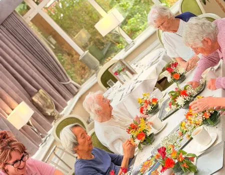 Autumn Brings Colour – Flower Arrangements