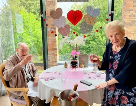 Happy Anniversary to James and Margaret
