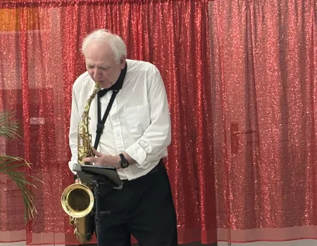 Atfield House Groove Sax Performance on Saturday the 12th of September