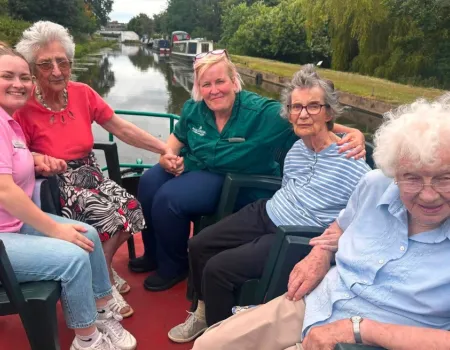 Canal Boat Trip with a delicious Fish & Chip Lunch 