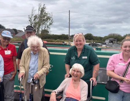 Canal Boat Trip with a delicious Fish & Chip Lunch 