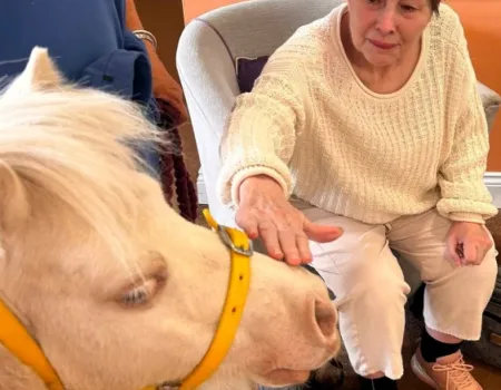 Ponies Power for Pet Therapy at The Spires 