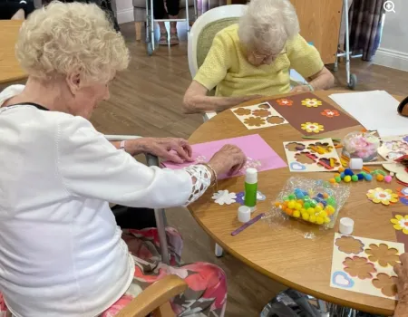 Creativity was in full bloom at The Spires today! 