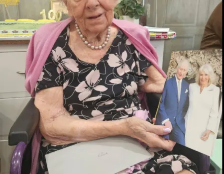 A Very Special 100th Birthday to Mary