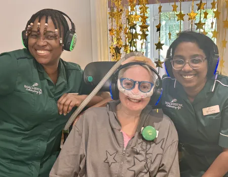 Silent disco on Memory Lane
