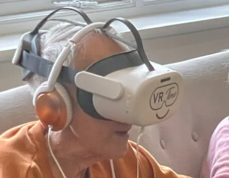 Virtual reality session