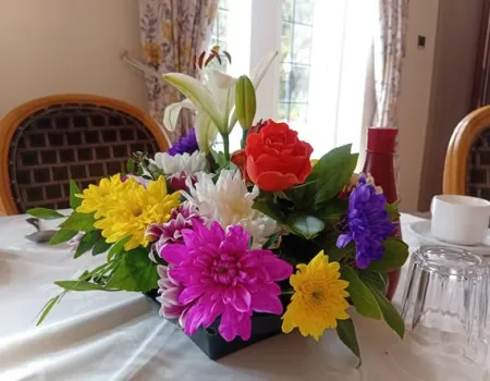Flower arranging