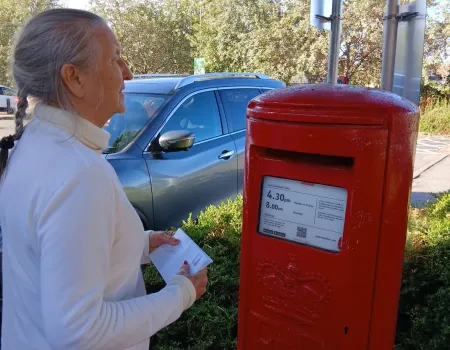 Residents Send Good Luck Wishes to Local School Children