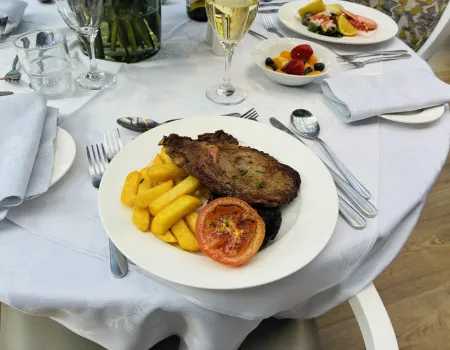 Steak and Lobster aka Surf and Turf!