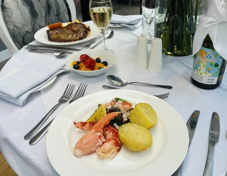 Steak and Lobster aka Surf and Turf!