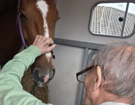 A very special visit 