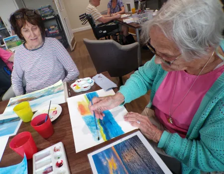 Seaside Painting Session