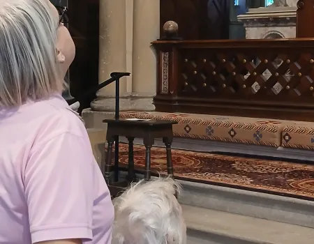 Wilton Place residents visit the Italianate Church 