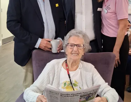 A Special Visit to West Oak Care Home