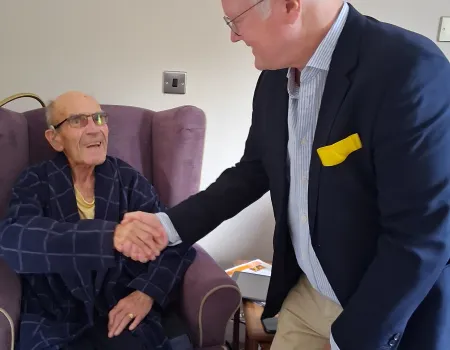 A Special Visit to West Oak Care Home