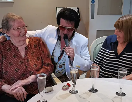 This month, our lovely Lilian celebrated her 90th Birthday