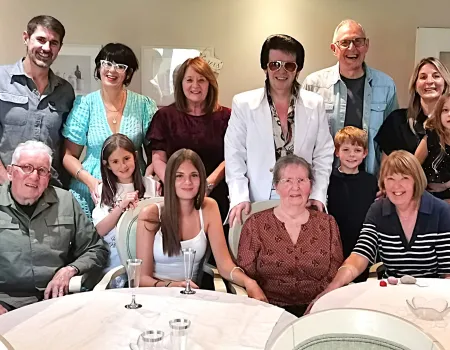 This month, our lovely Lilian celebrated her 90th Birthday